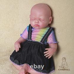 COSDOLL 16Lifelike Reborn Baby Dolls Full Solid Silicone Baby Doll Newborn Girl