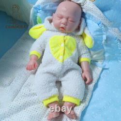 COSDOLL 17.5 Reborn Baby Dolls 2.65kg Full Body Silicone Newborn Baby Girl Doll