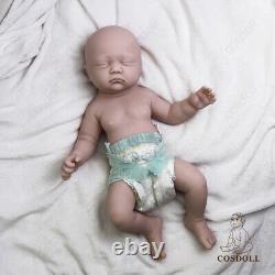 COSDOLL 17.7 Platinum Silicone Reborn Baby Dolls Sleeping Baby Unpainted Dolls