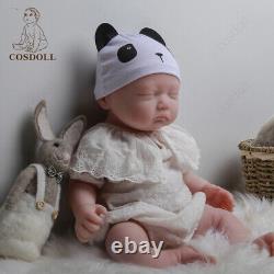 COSDOLL 17.7 in Reborn Baby Doll Pretty Girl Full Soft Silicone Baby Doll 3.45KG