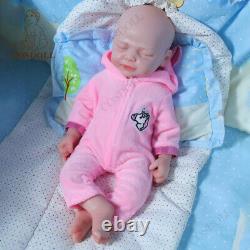 COSDOLL 18.5 Drink-Wet Girl Doll 6.13LB Soft Silicone Newborn Reborn Baby Dolls