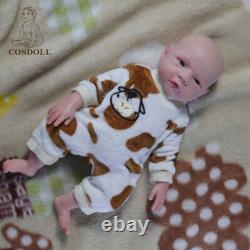 COSDOLL 18.5 Full Body Platinum Silicone Reborn Baby Dolls BOY Doll withDrink-Wet