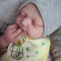 COSDOLL 18.5 Full Body Platinum Silicone Reborn Girl Doll Lifelike Cute Newborn