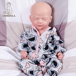 COSDOLL 18.5'' Full Body Silicone Newborn Baby Dolls Drink & Pee Reborn Infant