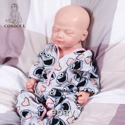 COSDOLL 18.5'' Full Body Silicone Newborn Baby Dolls Drink & Pee Reborn Infant