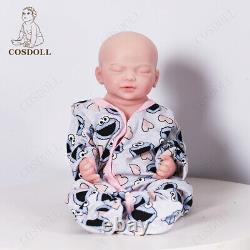 COSDOLL 18.5'' Full Body Silicone Newborn Baby Dolls Drink & Pee Reborn Infant