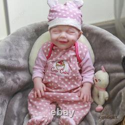 COSDOLL 18.5 Full Body Soft Silicone Baby Doll Reborn Baby Drinking Water