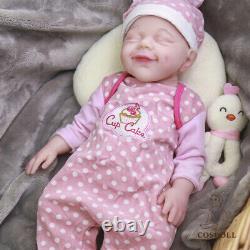 COSDOLL 18.5 Full Body Soft Silicone Baby Doll Reborn Baby Drinking Water
