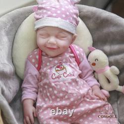 COSDOLL 18.5 Full Body Soft Silicone Baby Doll Reborn Baby Drinking Water