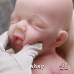 COSDOLL 18.5 Full Body Soft Silicone Baby Doll Reborn Baby Drinking Water