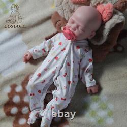 COSDOLL 18.5 Full Soft Platinum Silicone Baby Doll Twins Baby Reborn Baby Dolls