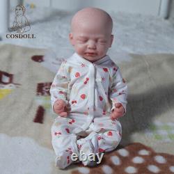 COSDOLL 18.5 Full Soft Platinum Silicone Baby Doll Twins Baby Reborn Baby Dolls