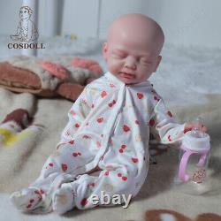 COSDOLL 18.5 Full Soft Platinum Silicone Baby Doll Twins Baby Reborn Baby Dolls