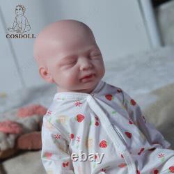 COSDOLL 18.5 Full Soft Platinum Silicone Baby Doll Twins Baby Reborn Baby Dolls