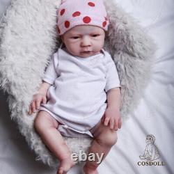 COSDOLL 18.5 Full Soft Platinum Silicone Baby Dolls Handmade Newborn Baby Doll