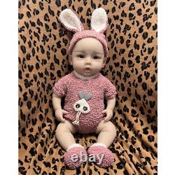 COSDOLL 18.5 Newborn Baby Doll 6.2lb Full Body Silicone Reborn Baby WithDrink-Wet