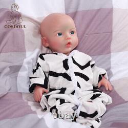 COSDOLL 18.5 Realistic Reborn Baby Girl Full Body Silicone Doll Drinking Water