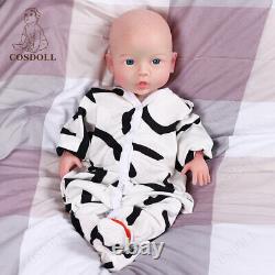 COSDOLL 18.5 Realistic Reborn Baby Girl Full Body Silicone Doll Drinking Water