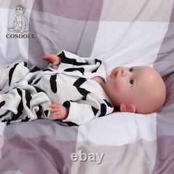 COSDOLL 18.5 Realistic Reborn Baby Girl Full Body Silicone Doll Drinking Water