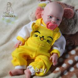 COSDOLL 18.5'' Reborn Baby Dolls Adorable Twins Baby Doll Platinum Silicone Doll