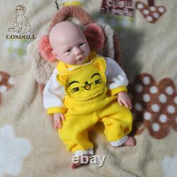 COSDOLL 18.5'' Reborn Baby Dolls Adorable Twins Baby Doll Platinum Silicone Doll