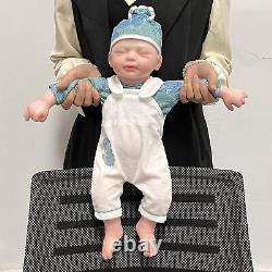 COSDOLL 18.5 Reborn Baby Dolls Full Platinum Silicone Reborn Doll Realistic Boy