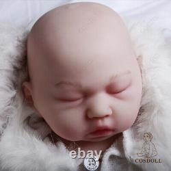 COSDOLL 18.5 Silicone Baby Doll Newborn Baby Doll Realistic Reborn Baby Toy