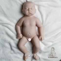 COSDOLL 18.5 Sleeping Baby Girl Lifelike Full Silicone Reborn Doll Infant Toy