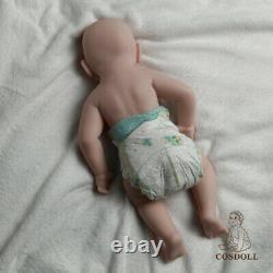 COSDOLL 18.5 Sleeping Baby Girl Lifelike Full Silicone Reborn Doll Infant Toy