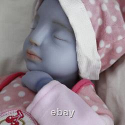 COSDOLL 18.5 in Avatar Reborn Baby Full Platinum Silicone Painted Doll for Gift