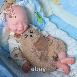 COSDOLL 18.5 in Full Body Platinum Silicone Baby Doll Reborn Baby Dolls BoY Doll