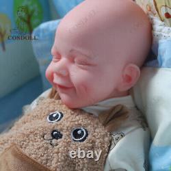 COSDOLL 18.5 in Full Body Platinum Silicone Baby Doll Reborn Baby Dolls BoY Doll