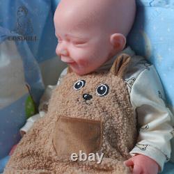 COSDOLL 18.5 in Full Body Platinum Silicone Baby Doll Reborn Baby Dolls BoY Doll