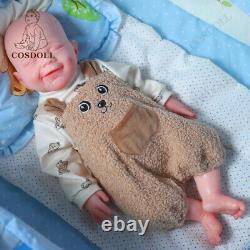 COSDOLL 18.5 in Full Body Platinum Silicone Baby Doll Reborn Baby Dolls BoY Doll