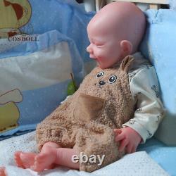 COSDOLL 18.5 in Full Body Platinum Silicone Baby Doll Reborn Baby Dolls BoY Doll