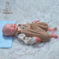 COSDOLL 18.5 in Full Body Platinum Silicone Baby Doll Reborn Baby Dolls BoY Doll