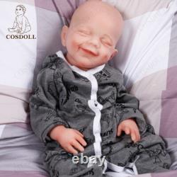 COSDOLL 18.5 in Full Body Silicone Reborn Baby Doll 6.83 lb Reborn BOY Baby Doll
