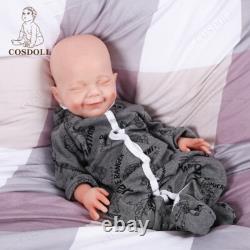COSDOLL 18.5 in Full Body Silicone Reborn Baby Doll 6.83 lb Reborn BOY Baby Doll