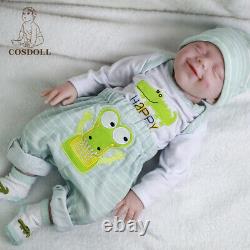 COSDOLL 18.5 in Full Body Soft Silicone Doll Reborn Baby Dolls Newborn Baby Doll