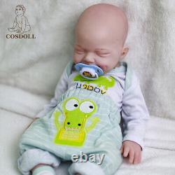 COSDOLL 18.5 in Full Body Soft Silicone Doll Reborn Baby Dolls Newborn Baby Doll