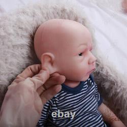 COSDOLL 18.5 in Full Soft Platinum Silicone Baby Dolls Handmade Newborn Baby