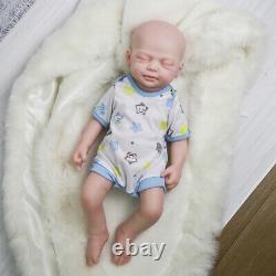 COSDOLL 18.5 in Platinum Silicone Reborn Baby Doll Lifelike Silicone Baby Doll