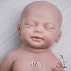 COSDOLL 18.5 in Platinum Silicone Reborn Baby Dolls Handmake Girl Baby Doll DIY