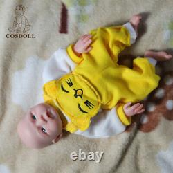 COSDOLL 18.5 in REBORN BABY DOLLS 3KG FULL BODY SILICONE CAN DRINK WATER AND PEE