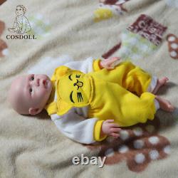 COSDOLL 18.5 in REBORN BABY DOLLS 3KG FULL BODY SILICONE CAN DRINK WATER AND PEE