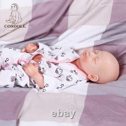 COSDOLL 18.5Drink-Wet System 5.95lb Baby Girl Full Body Silicone Reborn Doll US