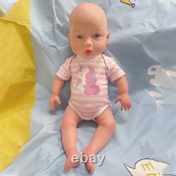 COSDOLL 18 Full Body Silicone Girl Doll Reborn Baby Doll Open Eyes Newborn US