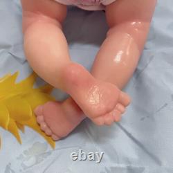 COSDOLL 18 Full Body Silicone Girl Doll Reborn Baby Doll Open Eyes Newborn US