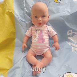 COSDOLL 18 Full Body Silicone Girl Doll Reborn Baby Doll Open Eyes Newborn US