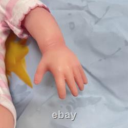 COSDOLL 18 Full Body Silicone Girl Doll Reborn Baby Doll Open Eyes Newborn US
